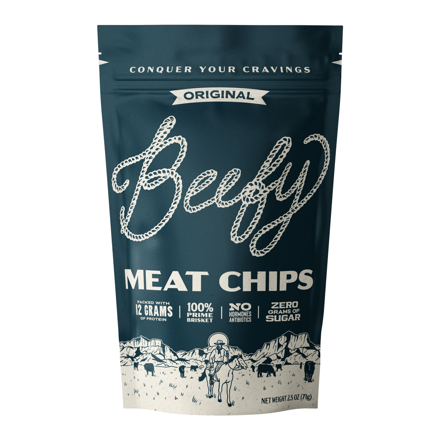 Original Meat Chips, 2.5oz