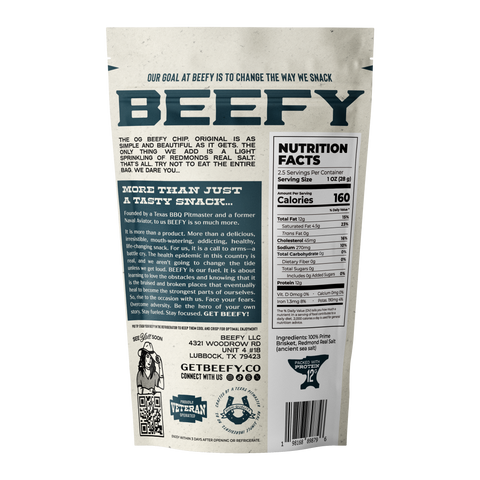 Original Meat Chips, 2.5oz