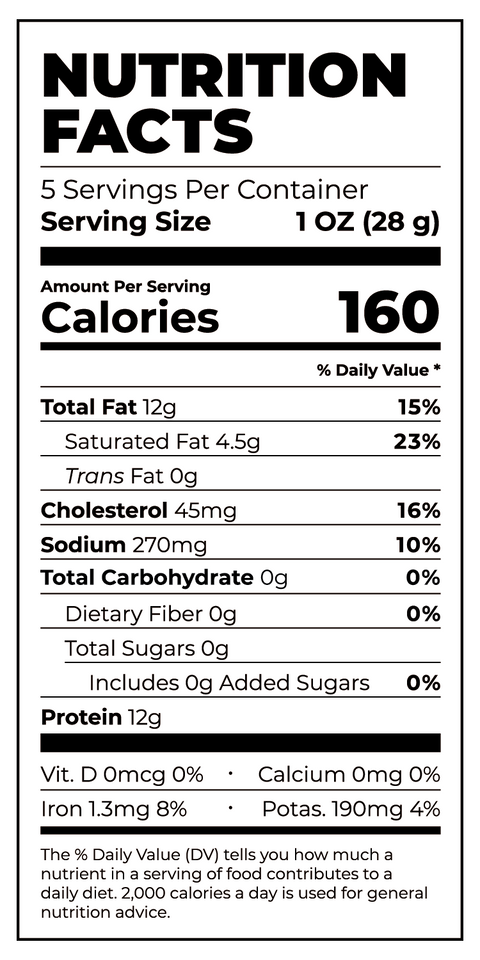 Meat Chips Variety Pack, 5oz