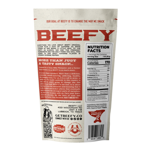 Spicy Cayenne Meat Chips, 5oz