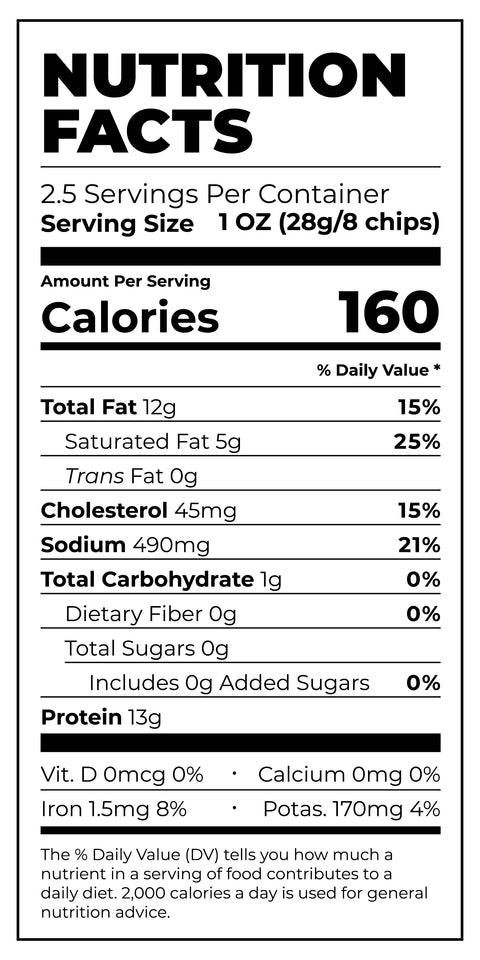 Salt & Vinegar - 2.5 oz